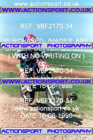Photo: V6F2170-34 ActionSport Photography 16/06/1996 YMSA Poole & Parkstone MC _4_80s_InterB #96