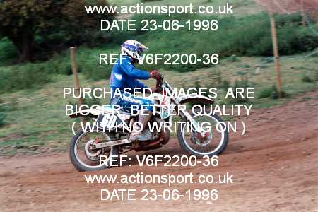 Photo: V6F2200-36 ActionSport Photography 23/06/1996 AMCA Polesworth MXC - Stipers Hill, Polesworth _4_JuniorsUnlimitedGroup2 #60