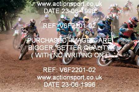Photo: V6F2201-02 ActionSport Photography 23/06/1996 AMCA Polesworth MXC - Stipers Hill, Polesworth _4_JuniorsUnlimitedGroup2 #35