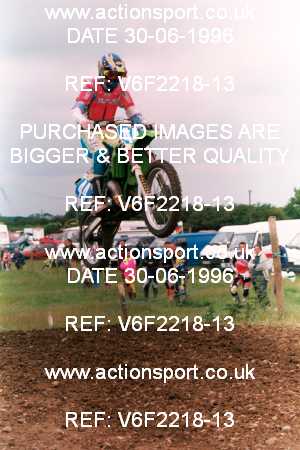 Photo: V6F2218-13 ActionSport Photography 30/06/1996 AMCA Shepshed SMC - Wymeswold _1_125Seniors #44
