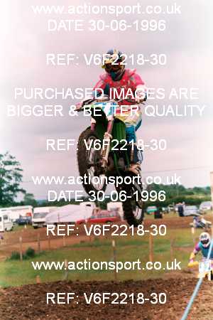 Photo: V6F2218-30 ActionSport Photography 30/06/1996 AMCA Shepshed SMC - Wymeswold _1_125Seniors #44