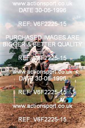 Photo: V6F2225-15 ActionSport Photography 30/06/1996 AMCA Shepshed SMC - Wymeswold _4_JuniorGroup2 #163