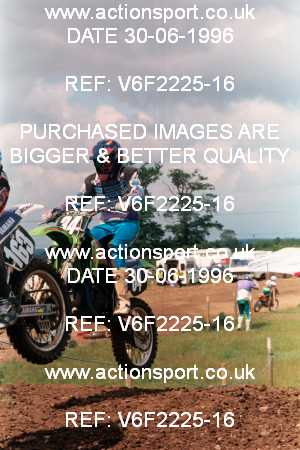 Photo: V6F2225-16 ActionSport Photography 30/06/1996 AMCA Shepshed SMC - Wymeswold _4_JuniorGroup2 #34