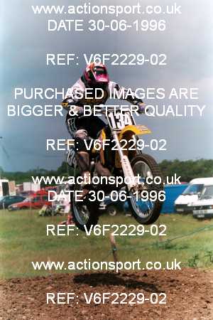 Photo: V6F2229-02 ActionSport Photography 30/06/1996 AMCA Shepshed SMC - Wymeswold _6_JuniorGroup3 #134