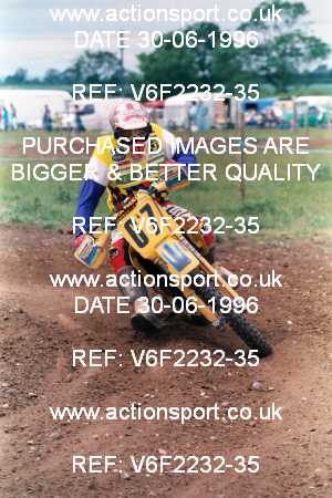 Photo: V6F2232-35 ActionSport Photography 30/06/1996 AMCA Shepshed SMC - Wymeswold _7_750Experts-Seniors #67