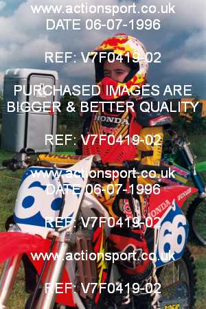 Photo: V7F0419-02 ActionSport Photography 06/07/1996 Corsham SSC Masters of Motocross _1_Experts_Seniors