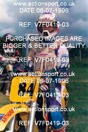 Photo: V7F0419-03 ActionSport Photography 06/07/1996 Corsham SSC Masters of Motocross _1_Experts_Seniors