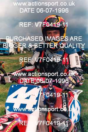 Photo: V7F0419-11 ActionSport Photography 06/07/1996 Corsham SSC Masters of Motocross _1_Experts_Seniors