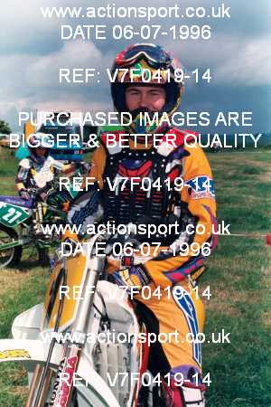 Photo: V7F0419-14 ActionSport Photography 06/07/1996 Corsham SSC Masters of Motocross _1_Experts_Seniors