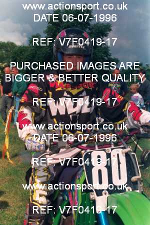 Photo: V7F0419-17 ActionSport Photography 06/07/1996 Corsham SSC Masters of Motocross _1_Experts_Seniors