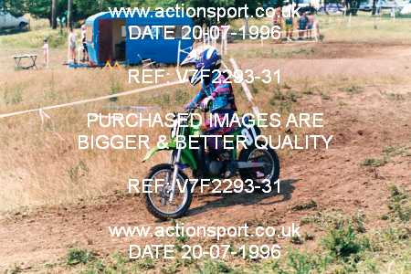 Photo: V7F2293-31 ActionSport Photography 20/07/1996 Coventry Junior MXC Auto Spectacular  _4_60s #37