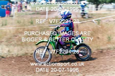 Photo: V7F2294-28 ActionSport Photography 20/07/1996 Coventry Junior MXC Auto Spectacular  _4_60s #37