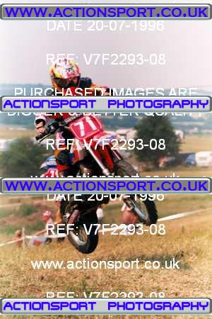 Photo: V7F2293-08 ActionSport Photography 20/07/1996 Coventry Junior MXC Auto Spectacular  _3_80s #71