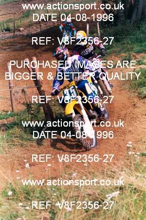 Photo: V8F2356-27 ActionSport Photography 04/08/1996 AMCA Gloucester MXC - Haresfield _3_250Juniors #35