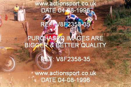 Photo: V8F2358-35 ActionSport Photography 04/08/1996 AMCA Gloucester MXC - Haresfield _4_250Experts #102