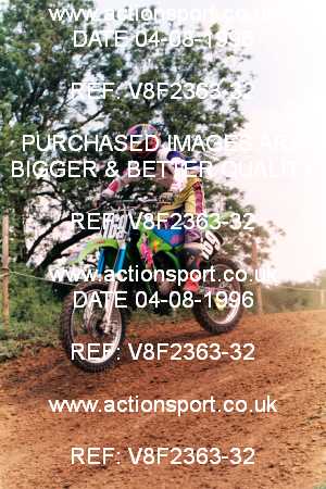 Photo: V8F2363-32 ActionSport Photography 04/08/1996 AMCA Gloucester MXC - Haresfield _6_125-750Juniors #169