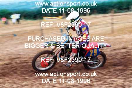 Photo: V8F2390-17 ActionSport Photography 11/08/1996 AMCA Brierly Hill MX - Six Ashes, Kings Nordley _1_125Experts #29