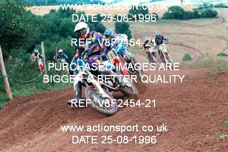 Photo: V8F2454-21 ActionSport Photography 25/08/1996 AMCA Hereford MXC - Bacton _5_125Seniors-125Experts #86