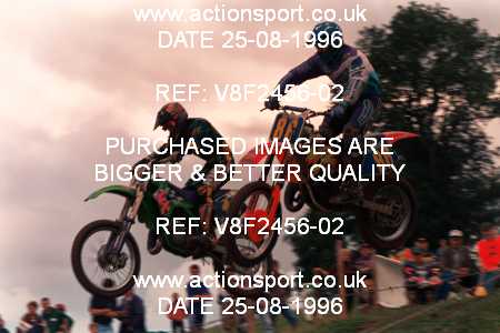 Photo: V8F2456-02 ActionSport Photography 25/08/1996 AMCA Hereford MXC - Bacton _5_125Seniors-125Experts #86