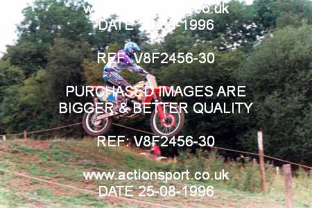 Photo: V8F2456-30 ActionSport Photography 25/08/1996 AMCA Hereford MXC - Bacton _5_125Seniors-125Experts #86