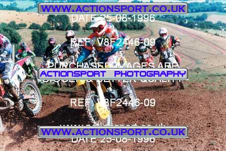 Photo: V8F2446-09 ActionSport Photography 25/08/1996 AMCA Hereford MXC - Bacton _1_JuniorsUnlimitedGroup1 #65