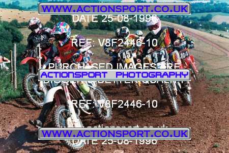 Photo: V8F2446-10 ActionSport Photography 25/08/1996 AMCA Hereford MXC - Bacton _1_JuniorsUnlimitedGroup1 #78