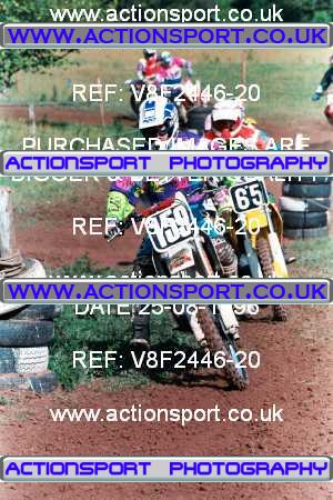 Photo: V8F2446-20 ActionSport Photography 25/08/1996 AMCA Hereford MXC - Bacton _1_JuniorsUnlimitedGroup1 #65