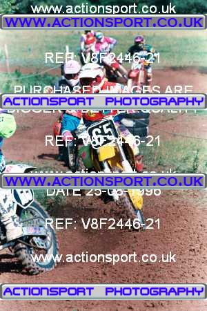 Photo: V8F2446-21 ActionSport Photography 25/08/1996 AMCA Hereford MXC - Bacton _1_JuniorsUnlimitedGroup1 #65