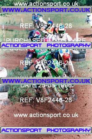 Photo: V8F2446-28 ActionSport Photography 25/08/1996 AMCA Hereford MXC - Bacton _1_JuniorsUnlimitedGroup1 #31