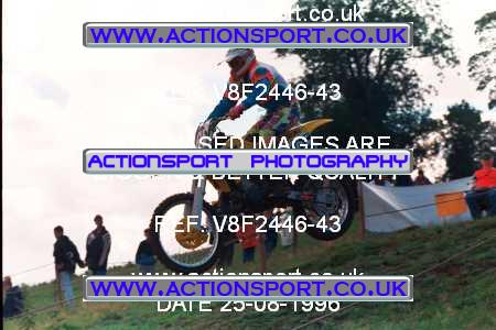 Photo: V8F2446-43 ActionSport Photography 25/08/1996 AMCA Hereford MXC - Bacton _1_JuniorsUnlimitedGroup1 #65