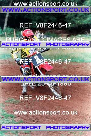 Photo: V8F2446-47 ActionSport Photography 25/08/1996 AMCA Hereford MXC - Bacton _1_JuniorsUnlimitedGroup1 #3