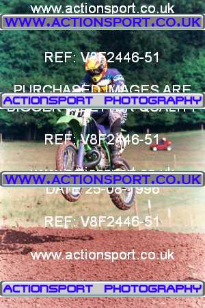 Photo: V8F2446-51 ActionSport Photography 25/08/1996 AMCA Hereford MXC - Bacton _1_JuniorsUnlimitedGroup1 #65