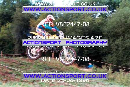 Photo: V8F2447-08 ActionSport Photography 25/08/1996 AMCA Hereford MXC - Bacton _1_JuniorsUnlimitedGroup1 #65