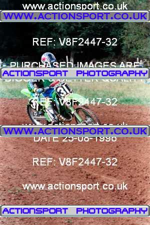 Photo: V8F2447-32 ActionSport Photography 25/08/1996 AMCA Hereford MXC - Bacton _1_JuniorsUnlimitedGroup1 #31