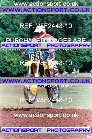 Photo: V8F2448-10 ActionSport Photography 25/08/1996 AMCA Hereford MXC - Bacton _1_JuniorsUnlimitedGroup1 #65