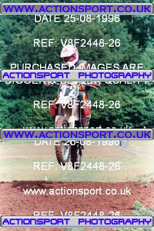 Photo: V8F2448-26 ActionSport Photography 25/08/1996 AMCA Hereford MXC - Bacton _1_JuniorsUnlimitedGroup1 #32