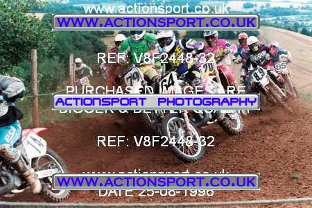 Photo: V8F2448-32 ActionSport Photography 25/08/1996 AMCA Hereford MXC - Bacton _2_250Qualifiers #89