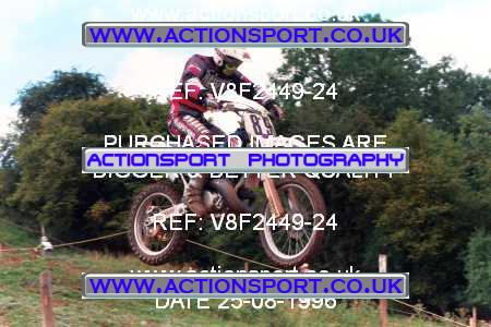 Photo: V8F2449-24 ActionSport Photography 25/08/1996 AMCA Hereford MXC - Bacton _2_250Qualifiers #89