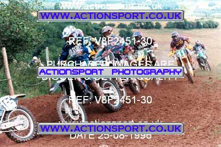 Photo: V8F2451-30 ActionSport Photography 25/08/1996 AMCA Hereford MXC - Bacton _3_250-750Seniors #9