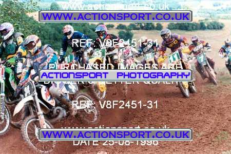 Photo: V8F2451-31 ActionSport Photography 25/08/1996 AMCA Hereford MXC - Bacton _3_250-750Seniors #11