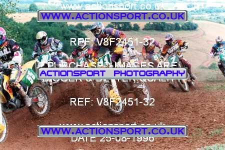 Photo: V8F2451-32 ActionSport Photography 25/08/1996 AMCA Hereford MXC - Bacton _3_250-750Seniors #11