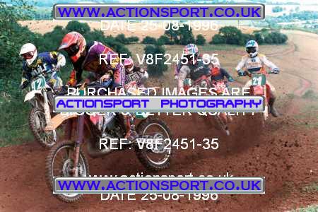 Photo: V8F2451-35 ActionSport Photography 25/08/1996 AMCA Hereford MXC - Bacton _3_250-750Seniors #5