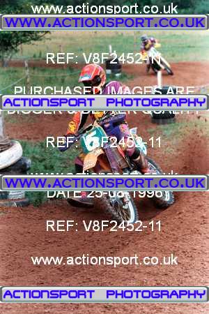 Photo: V8F2452-11 ActionSport Photography 25/08/1996 AMCA Hereford MXC - Bacton _3_250-750Seniors #5