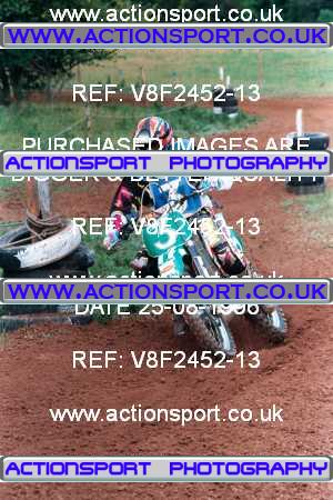 Photo: V8F2452-13 ActionSport Photography 25/08/1996 AMCA Hereford MXC - Bacton _3_250-750Seniors #3
