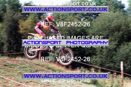 Photo: V8F2452-26 ActionSport Photography 25/08/1996 AMCA Hereford MXC - Bacton _3_250-750Seniors #5
