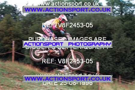 Photo: V8F2453-05 ActionSport Photography 25/08/1996 AMCA Hereford MXC - Bacton _3_250-750Seniors #1