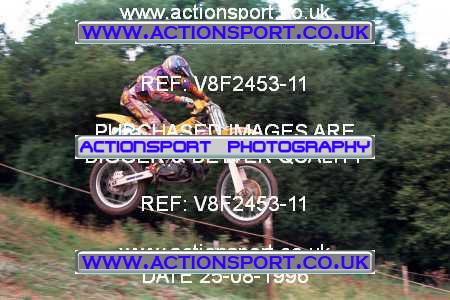 Photo: V8F2453-11 ActionSport Photography 25/08/1996 AMCA Hereford MXC - Bacton _3_250-750Seniors #11
