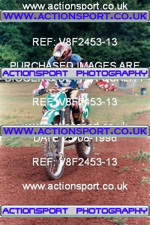 Photo: V8F2453-13 ActionSport Photography 25/08/1996 AMCA Hereford MXC - Bacton _3_250-750Seniors #3