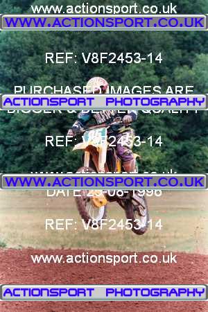 Photo: V8F2453-14 ActionSport Photography 25/08/1996 AMCA Hereford MXC - Bacton _3_250-750Seniors #25