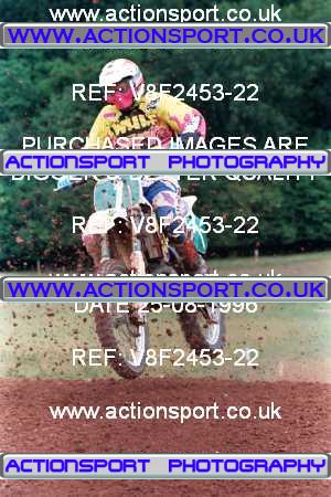 Photo: V8F2453-22 ActionSport Photography 25/08/1996 AMCA Hereford MXC - Bacton _3_250-750Seniors #1